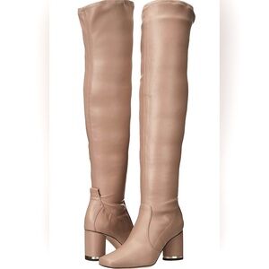 Franco Sarto Pisaboot  Knee high boot. Taupe. Size 8.5.